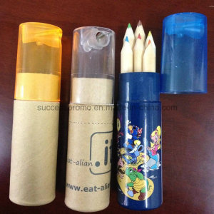 Carpenter Color Pencil Set with Full Printed Paper Tube Package